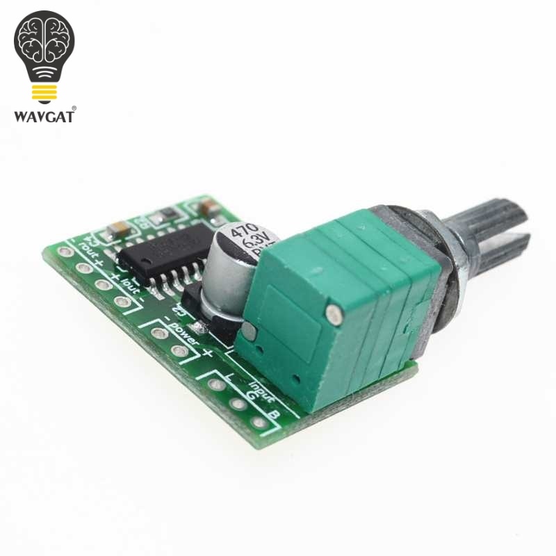 PAM8403 mini 5V Digital Amplifier Board with Switch Potentiometer can be USB Powered