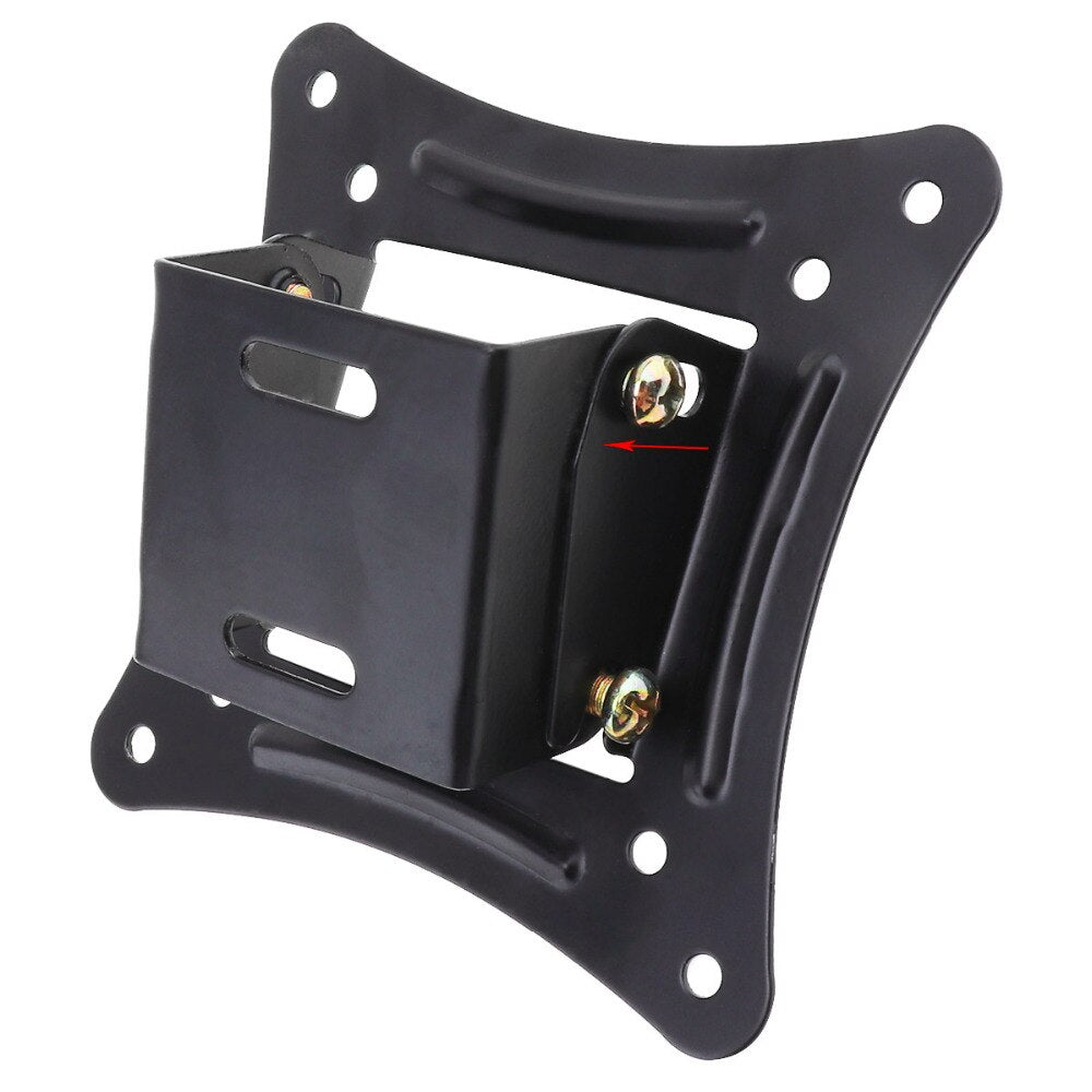 Universal TV Wall Mount Bracket Fixed Flat Panel TV Frame Stand Holder 15 Degrees Tilt Angle for