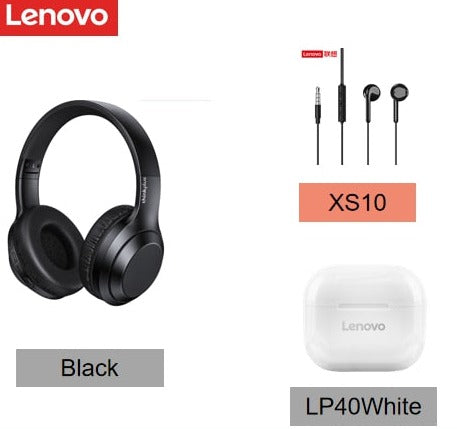 Lenovo Thinkplus TH10 LP40 TWS Stereo Headphone Bluetooth Earphones Music Headset with Mic