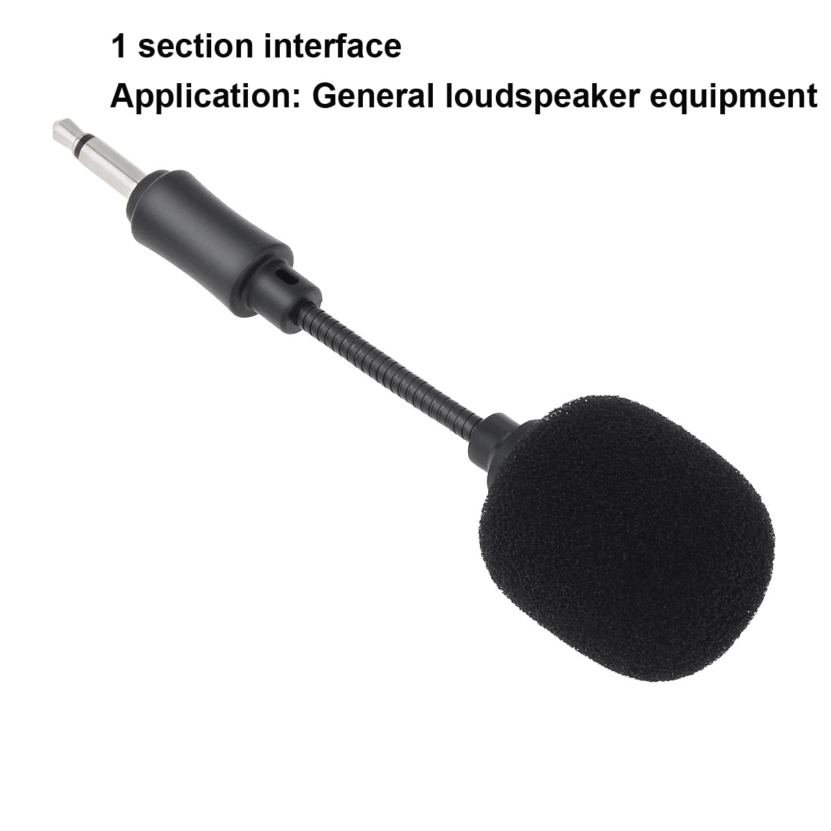 Mini 3.5mm Jack Flexible Capacitance Microphone Mic for Mobile Phone PC Laptop Notebook