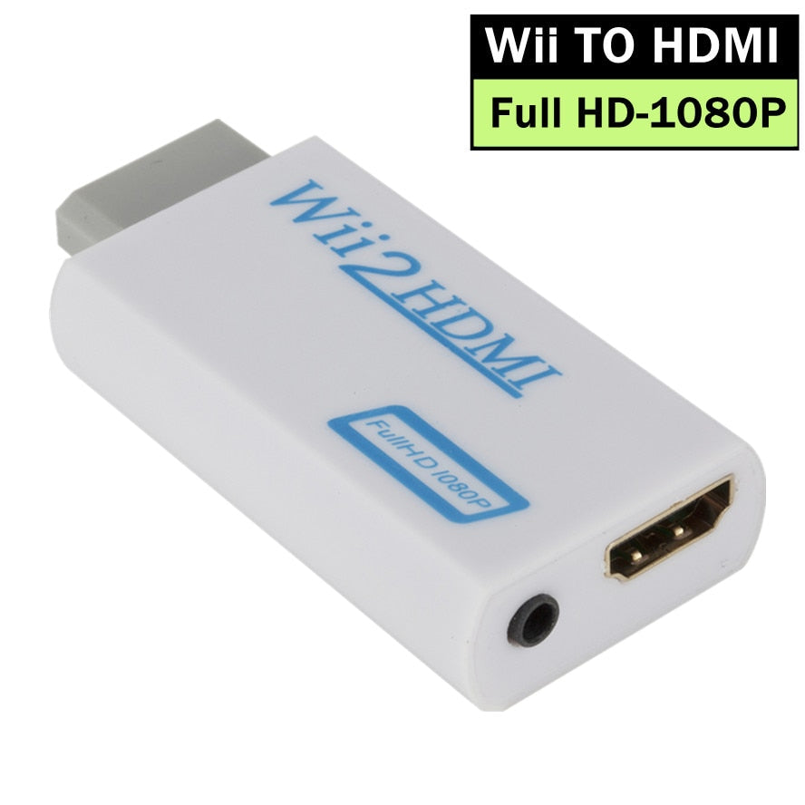 WVVMVV PS2 to HDMI-compatibale 480i/480p/576i Audio Video Converter Adapter/Full HD 1080P Wii