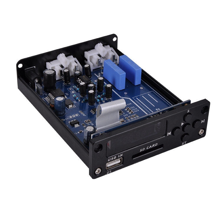 HiFi Lossless Music Player Mini Pre-Amplifier Stereo Preamp USB SD Audio Decoder Preamplifier D6