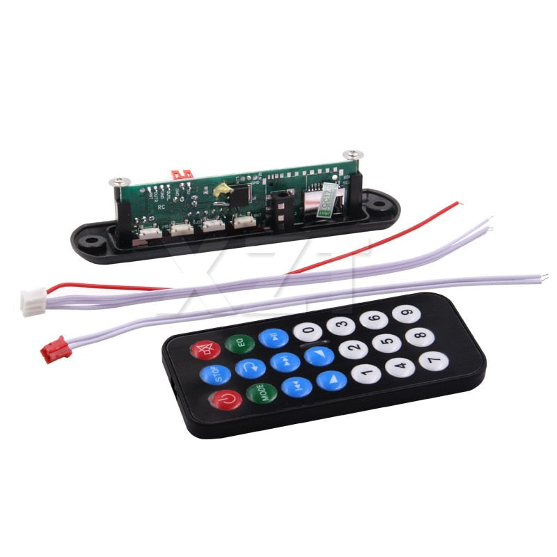 High Quality DC 5V 12V Micro USB Power Supply TF Radio MP3 Decoder Board 5V Audio Module for Car