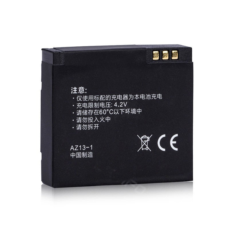 High Quality Xiaomi yi battery 2PCS 1010mAh xiaoyi battery+xiaoyi dual charger For xiaomi yi