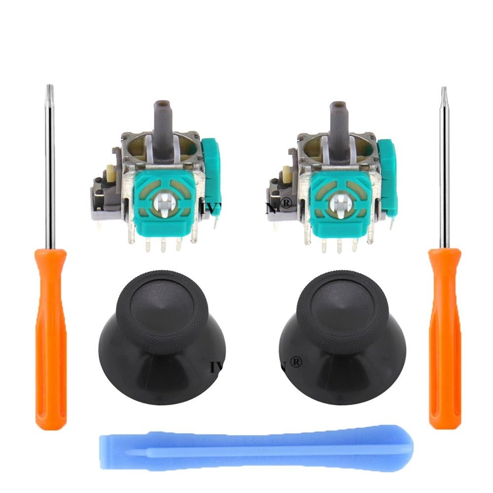 2 PCS 3D Analog Joystick Stick Sensor Module Potentiometers & ThumbStick