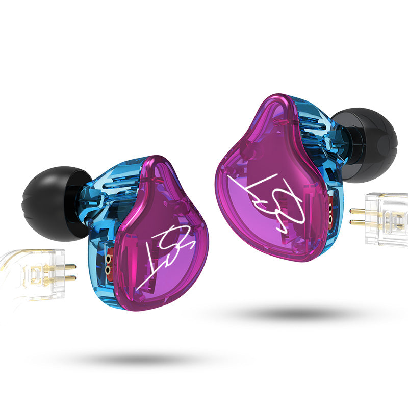 KZ ZST Pro Armature Dual Driver Earphone Detachable Cable In Ear Audio Monitors Noise Isolating HiFi