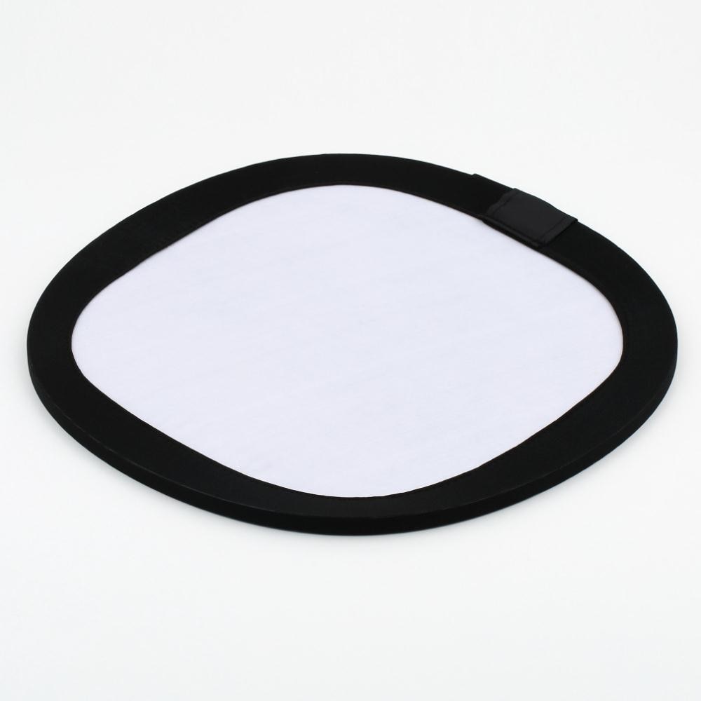 Lightdow 12 " Inch 30cm 18% Foldable Gray Card Reflector White Balance Double Face Focusing Board