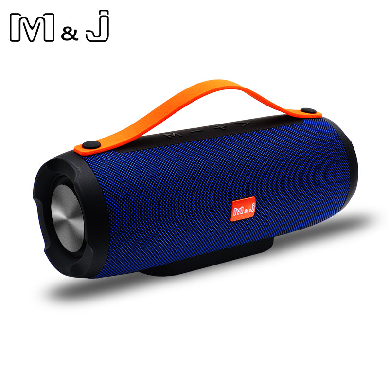 M&amp;J Portable wireless Bluetooth Speaker Stereo big power 10W system TF FM Radio Music