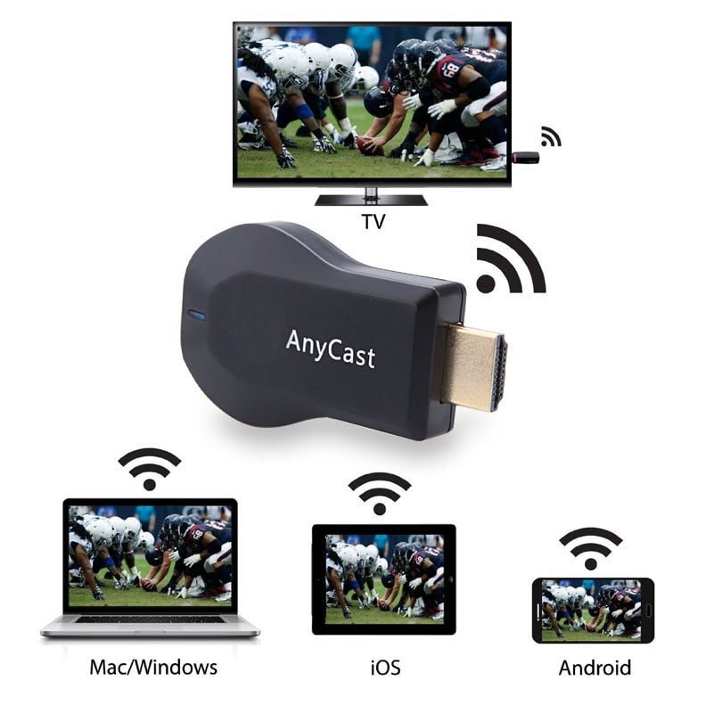 M2 Plus TV stick Wifi Display Receiver Anycast DLNA Miracast Airplay