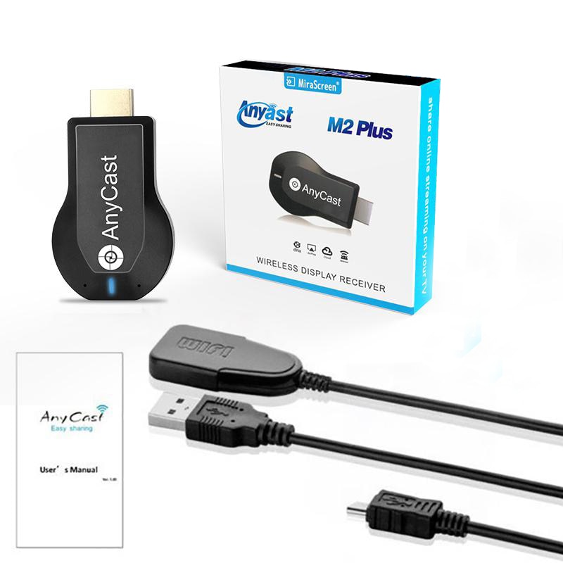 M2 Plus TV stick Wifi Display Receiver Anycast DLNA Miracast Airplay