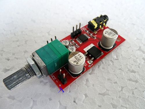 MAX4410 micro headphone amplifier board 1.8v to 5v 3.7V battery for Pre-amplifier NE5532