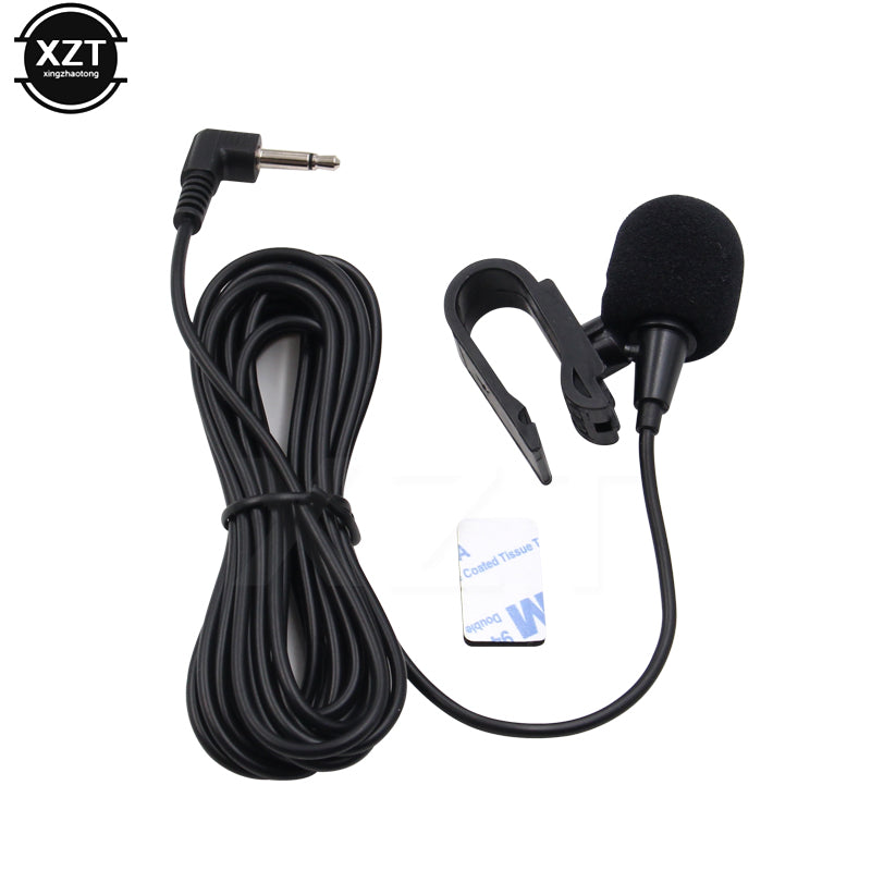 MINI Professionals Car Audio Microphone 3.5mm Jack Plug Mic Stereo Mini Wired External Microphone