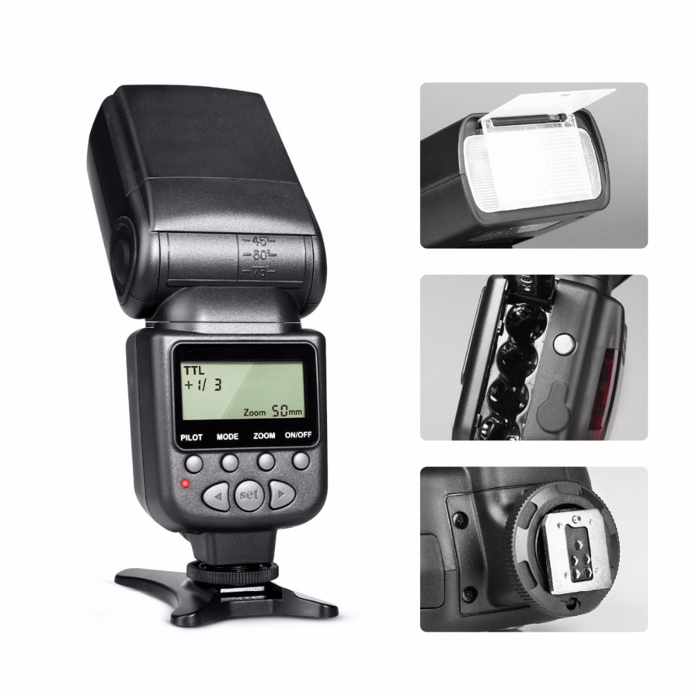 Meike MK950 E-TTL TTL Speedlight Camera Flash for Canon 1300D EOS 5D II 6D 7D 50D 60D 70D 550D