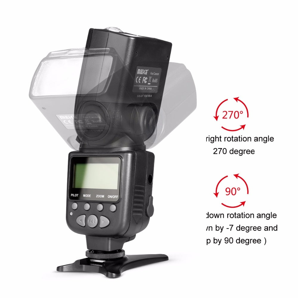 Meike MK950 E-TTL TTL Speedlight Camera Flash for Canon 1300D EOS 5D II 6D 7D 50D 60D 70D 550D