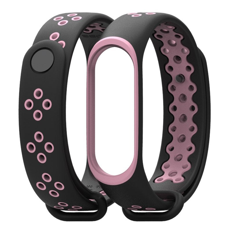 Mijobs Strap for Mi Band 3 Accessories Sport Bracelet Strap for Xiaomi mi Band 3 Wrist Straps