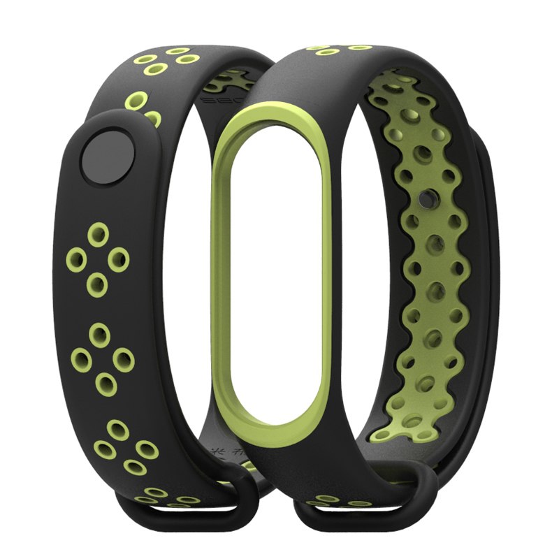 Mijobs Strap for Mi Band 3 Accessories Sport Bracelet Strap for Xiaomi mi Band 3 Wrist Straps