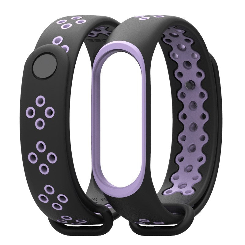 Mijobs Strap for Mi Band 3 Accessories Sport Bracelet Strap for Xiaomi mi Band 3 Wrist Straps