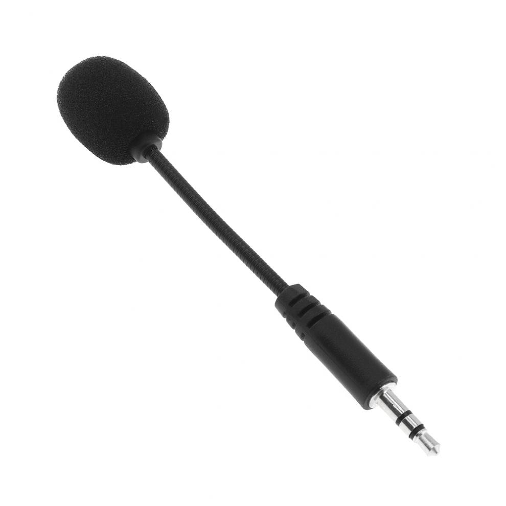 Mini 3.5mm Jack Flexible Capacitance Microphone Mic for Mobile Phone PC Laptop Notebook