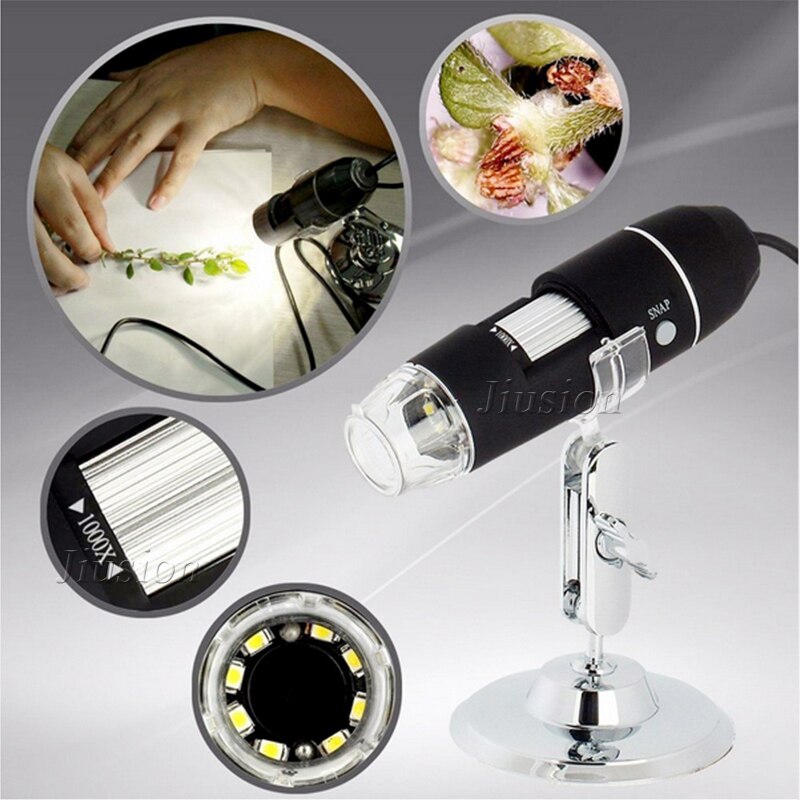 Mini Handheld Endoscope Camera 500X/800X/1000X Magnification USB Digital Microscope Camera