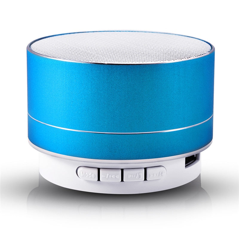 A10 Wireless Bluetooth Speaker Small Steel Cannon Subwoofer Portable Mini Gift Card Bluetooth