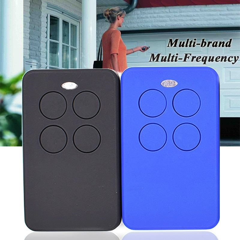 Multifrequency 280MHz to 868 MHz Garage Door Gate Remote Control Duplicator Keychain Opener 433MHz