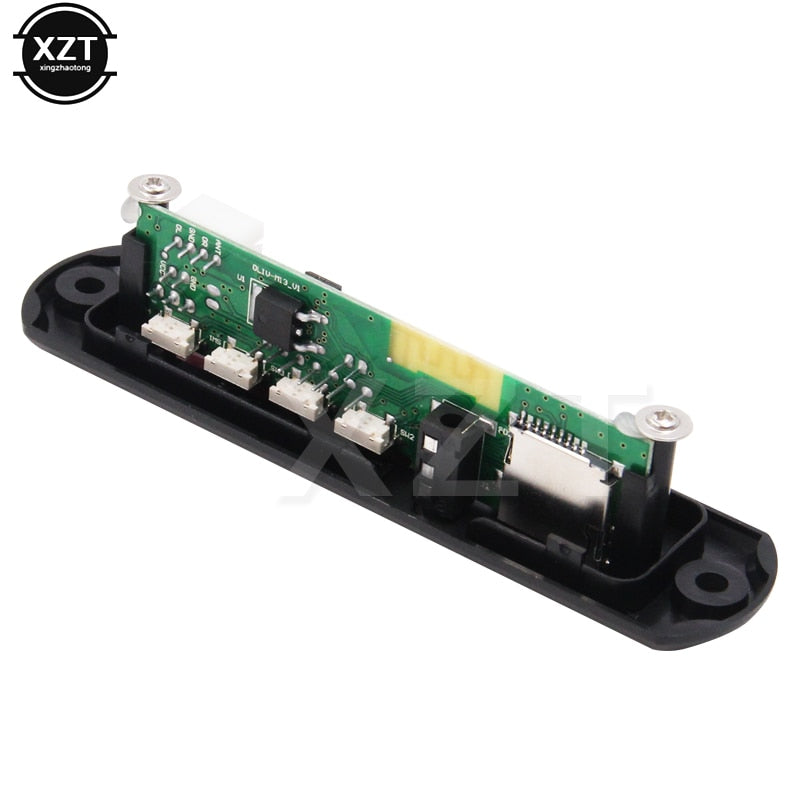 Music Speaker Decoder Board Micro USB MP3 Power Supply FM Radio MP3 DC 12V Audio Module with