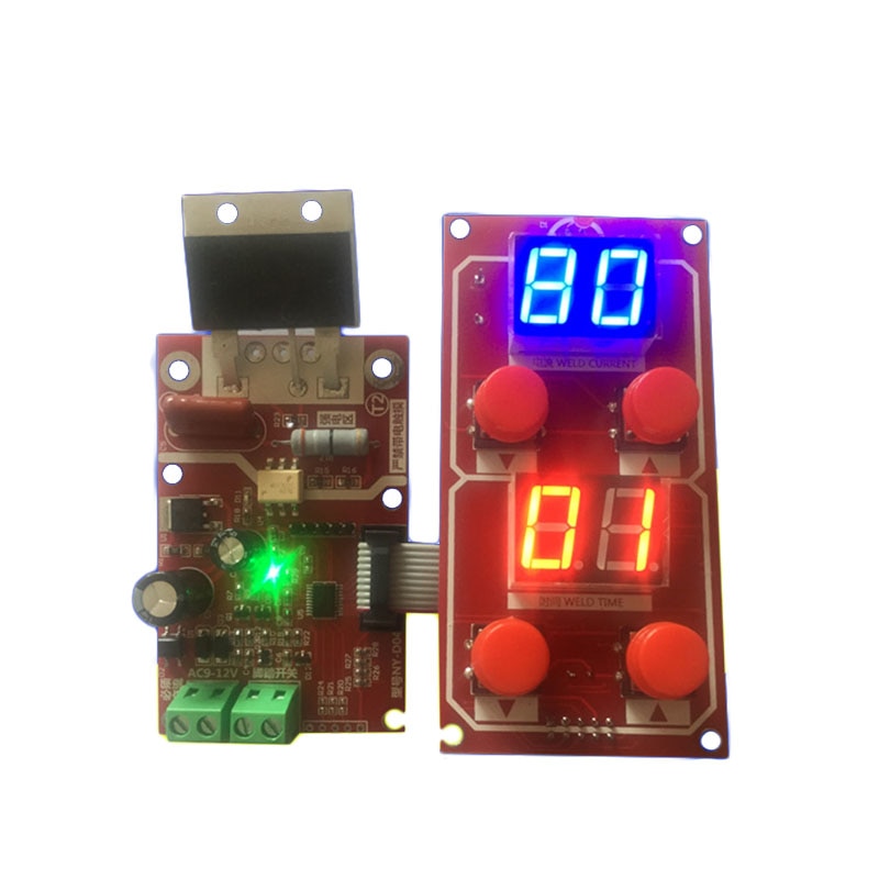 NY-D04 DIY Spot Welding Machine Transformer Controller Control Panel Board Adjust Time Current