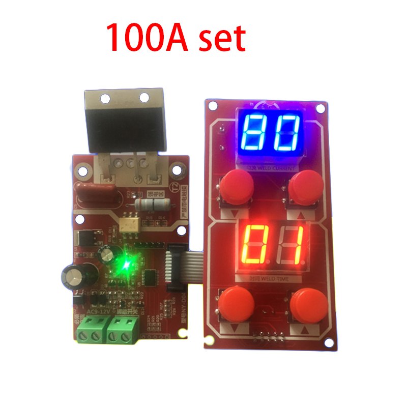 NY-D04 DIY Spot Welding Machine Transformer Controller Control Panel Board Adjust Time Current