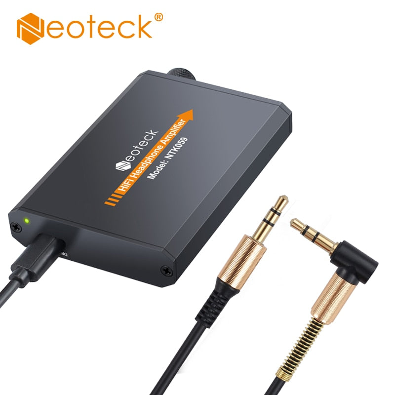 Neoteck Mini Audio Portable Earphone HIFI Amplifier Headphone 3.5mm studio Audio input Amplifier for