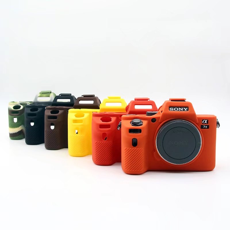 New Soft Silicone Camera case for Sony A7 II A7II A7R Mark 2 Rubber Protective Body Cover Case