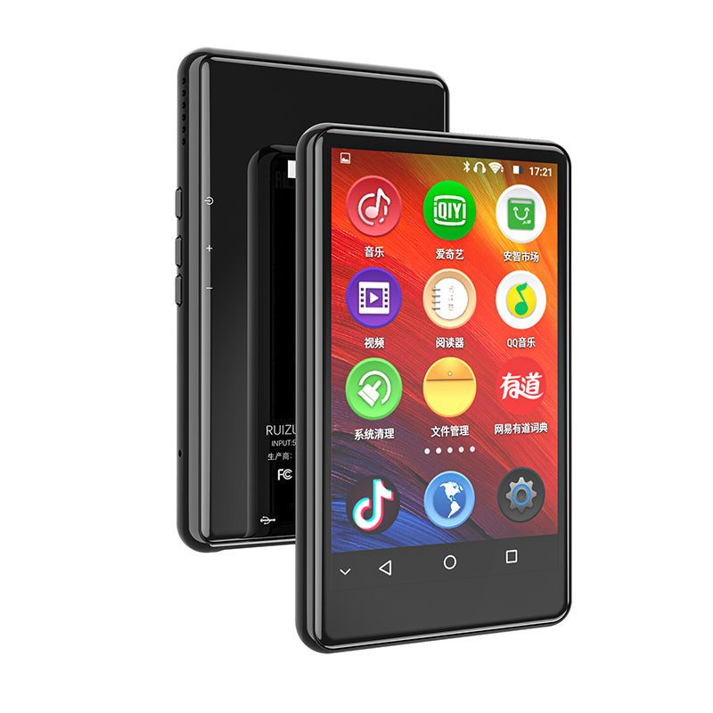 H6 Android Wifi Bluetooth 5.0 Full Touch Screen MP3 Player 4.0inch 8/16GB Music Player with Speaker