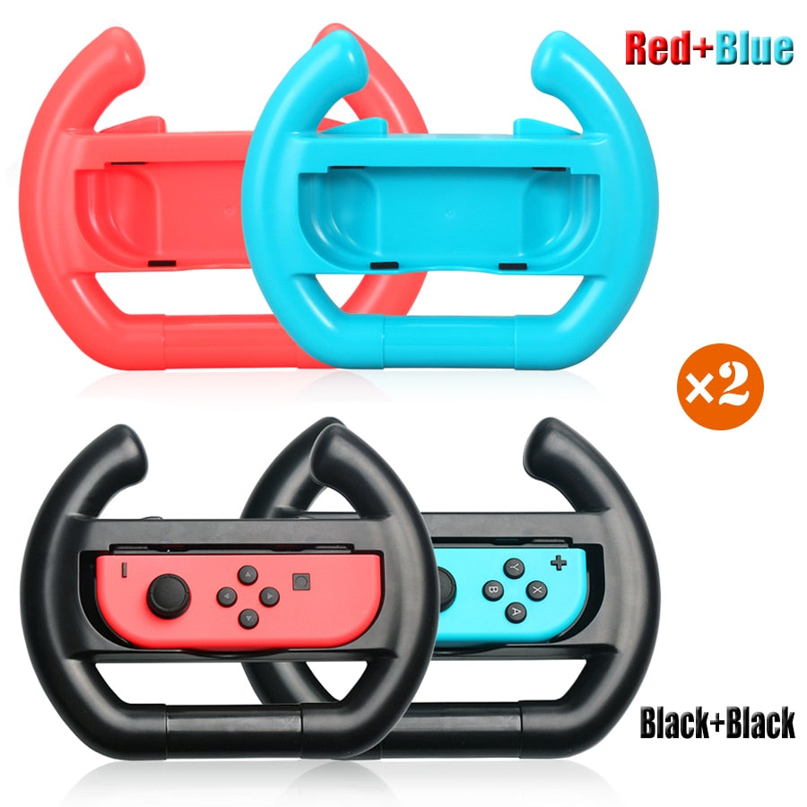 Nintend Switch NS Joy-con Steering Wheel Handle Grip Protective Holder for Nintendo Switch NS