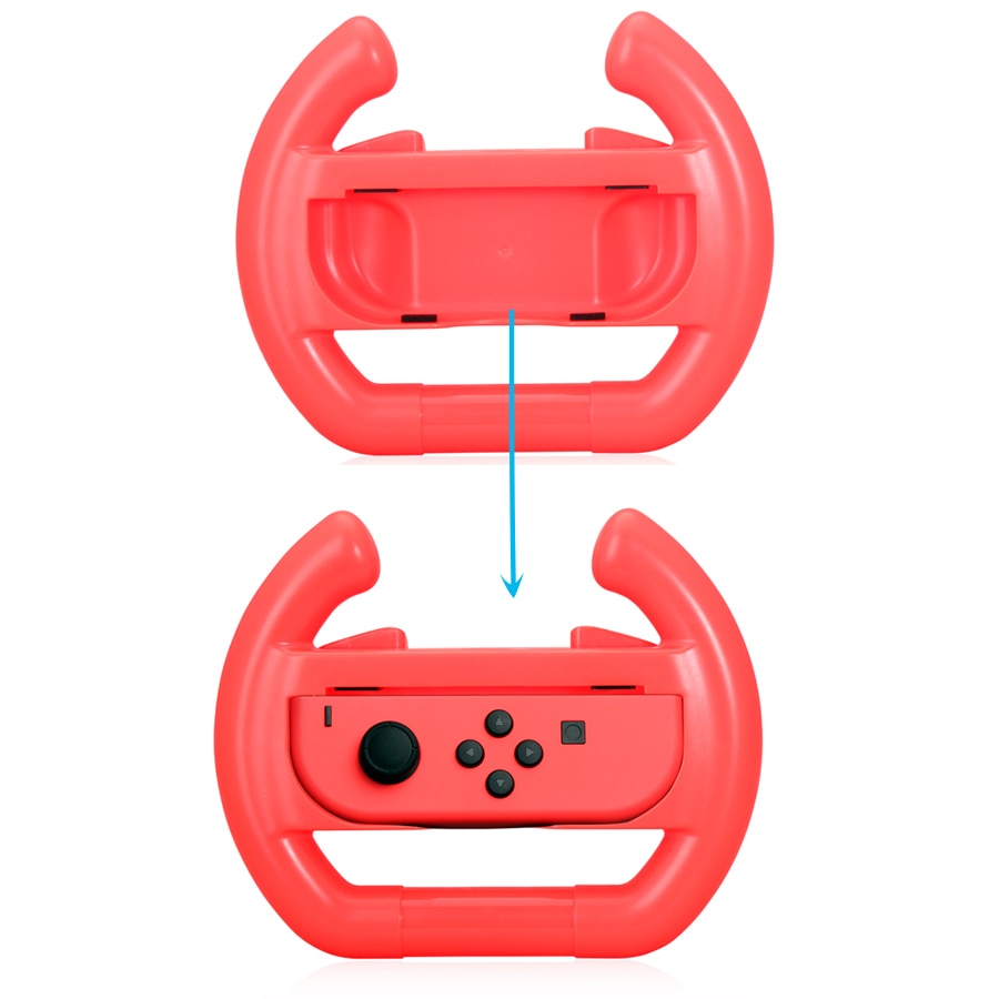 Nintend Switch NS Joy-con Steering Wheel Handle Grip Protective Holder for Nintendo Switch NS