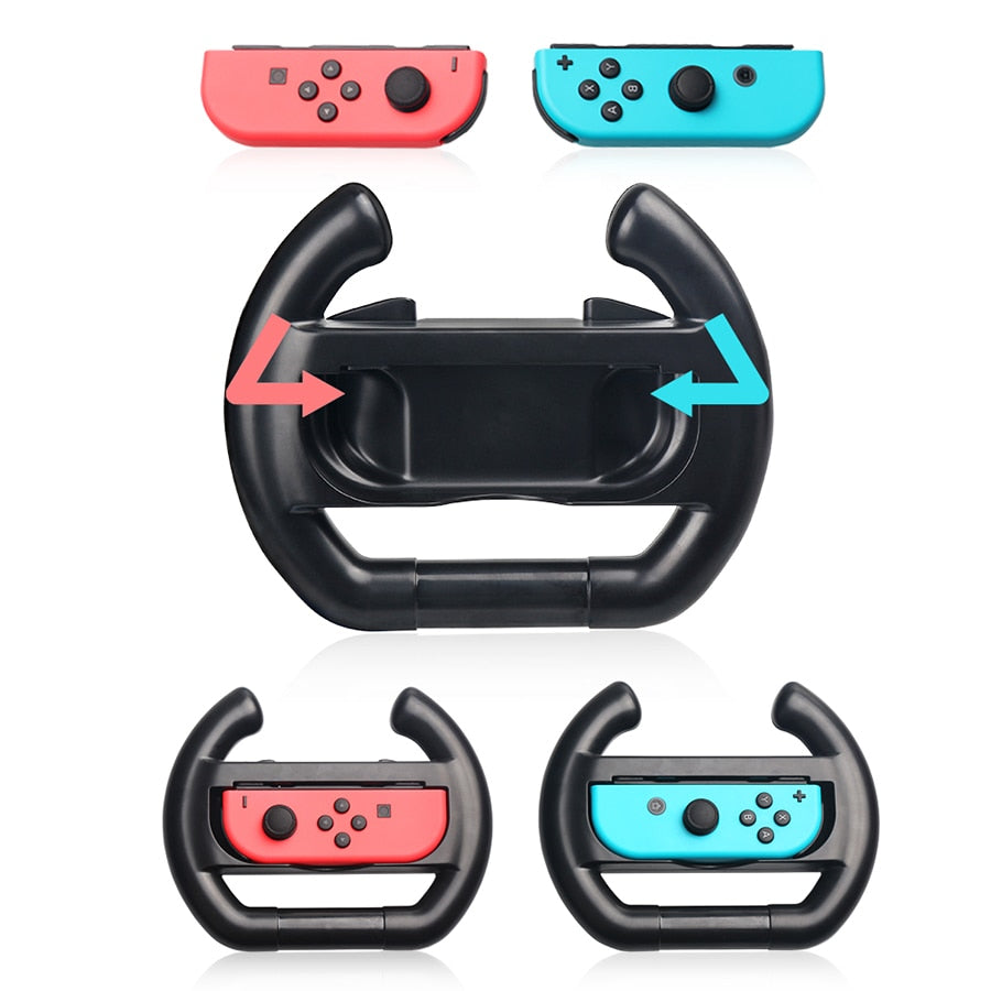 Nintend Switch NS Joy-con Steering Wheel Handle Grip Protective Holder for Nintendo Switch NS