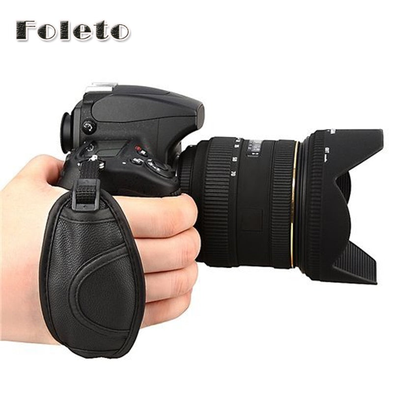 PU Hand Grip 100% GUARANTEE New Camera Hand Strap Grip for Canon EOS 5D Mark II 650D 550D 450D