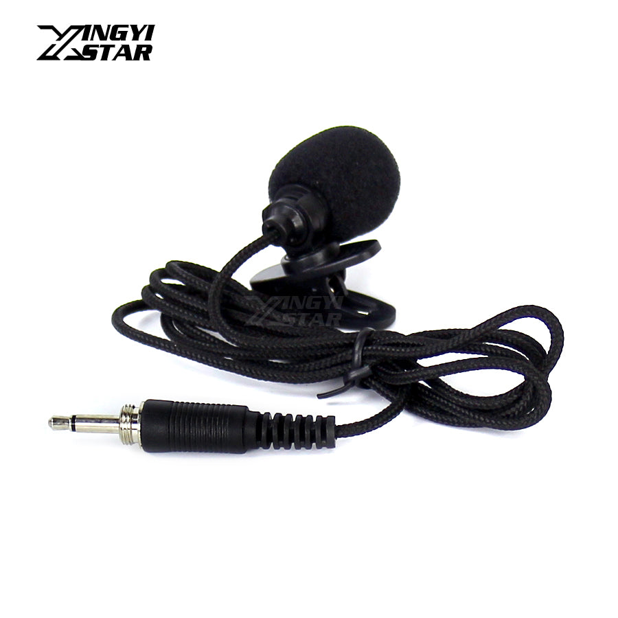 Professional Microfone Lapela Tie Clip Lavalier Microphone 3.5mm Screw Plug Lapel Mic Mike For