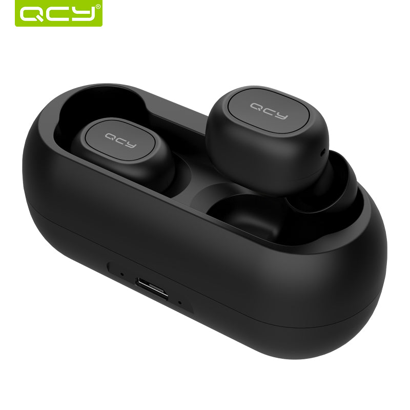 QCY qs1 TWS 5.0 Bluetooth headphone 3D stereo wireless earphone with dual microphone