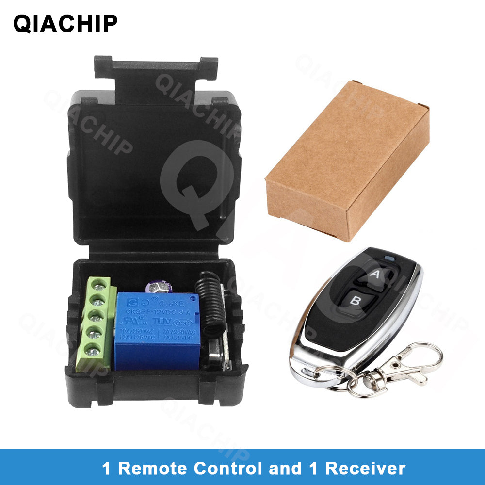 433Mhz Universal Wireless Remote Control Switch DC 12V 1CH relay Receiver Module RF Transmitter