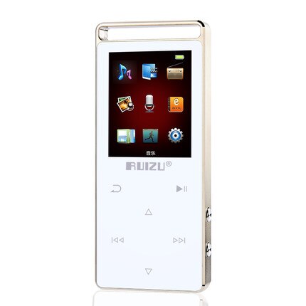 D01 Bluetooth MP3 Player 8GB Touch Screen 1.8 Inch Portable Music MP3 Player