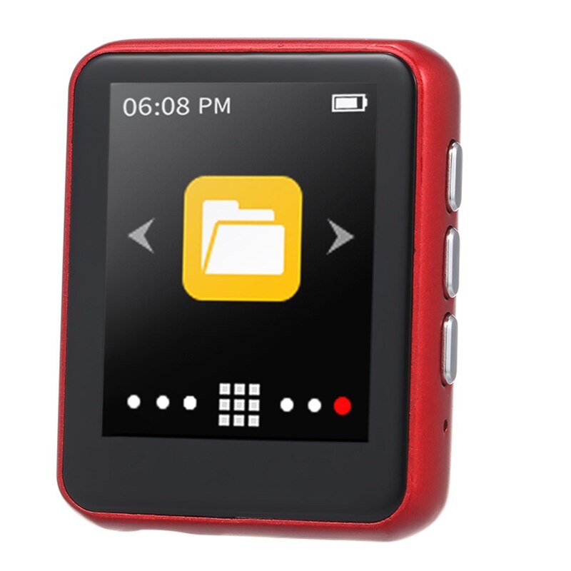 M4 HiFi Music Portable Mini Bluetooth MP3 Player 1.8" Full Touch Screen FM Radio