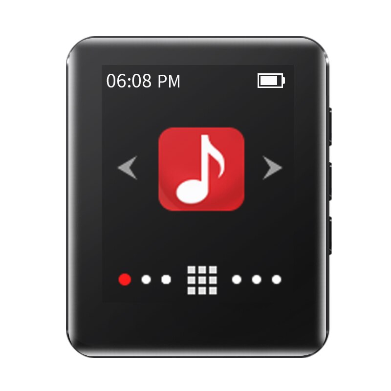 M4 Portable Mini Bluetooth MP3 Player 1.8" Full Touch Screen HiFi Music Player