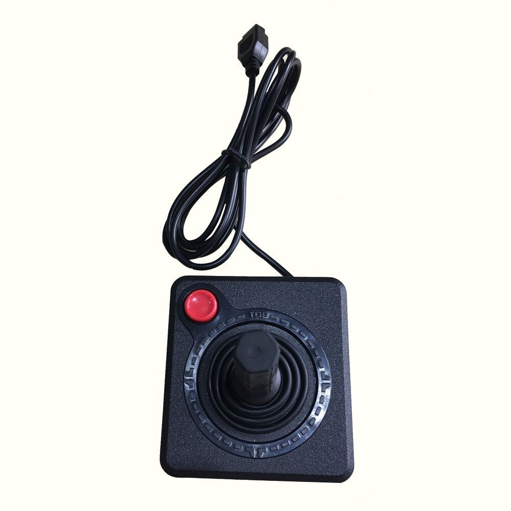 Retro Classic Controller Gamepad Joystick for Atari 2600 Console System Black