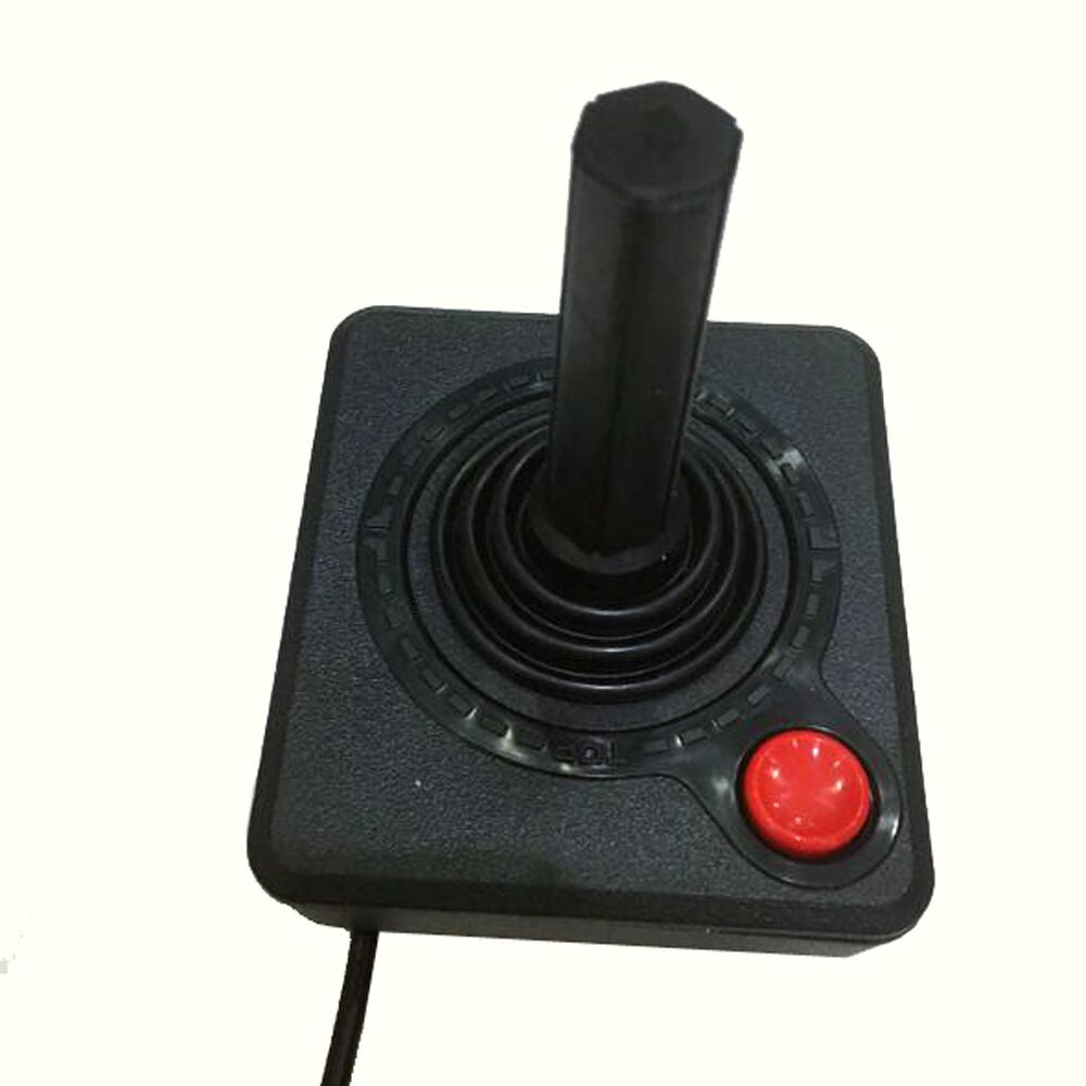 Retro Classic Controller Gamepad Joystick for Atari 2600 Console System Black