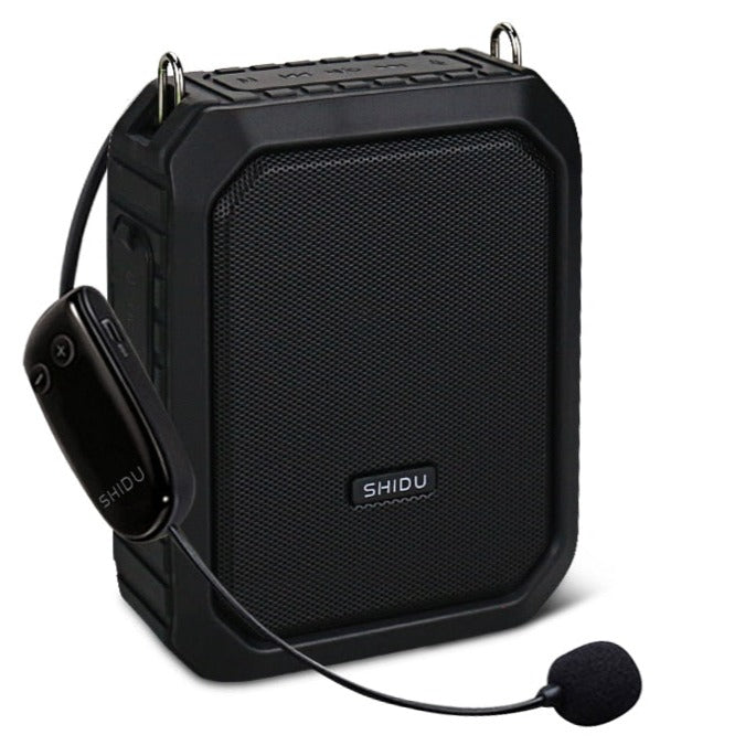 M800 18W Portable Wireless Voice Amplifier for Teachers UHF Microphone Bluetooth Speaker