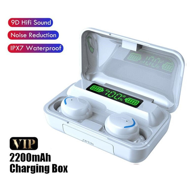 TWS Bluetooth Earphones 2200mAh Charging Box Wireless Headphone Fone Stereo Wireless Headset