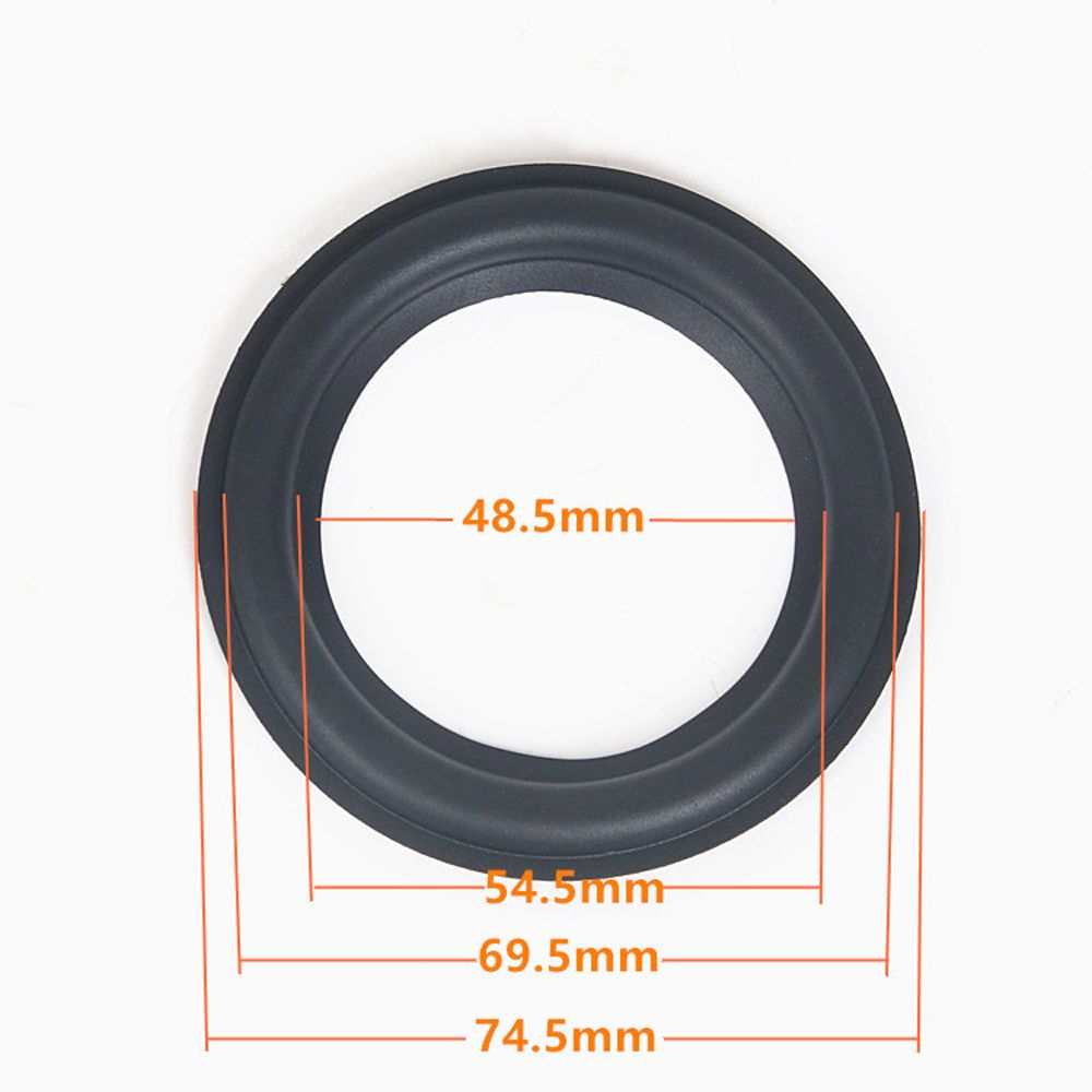 1PCS for 3/4/5/65/7/8/10/12 /9 INCH Speaker Foam Surround Repair Folding Rubber Edge Ring