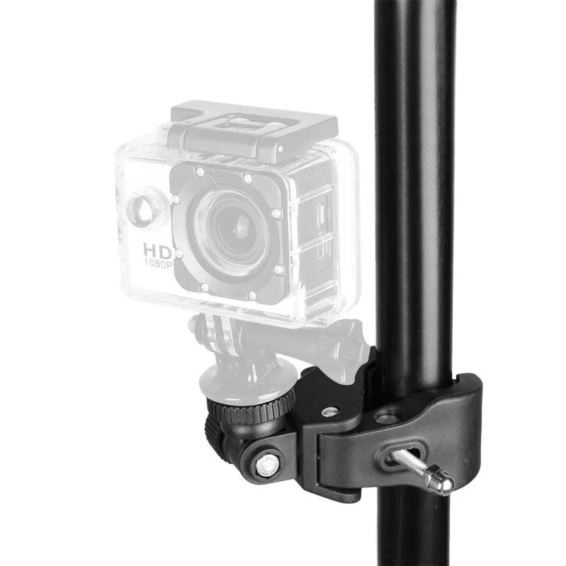 Handlebar Clamp Mount Tripod Adapter Mount for GoPro Hero 10 9 8 7 Insta360 One R X X2