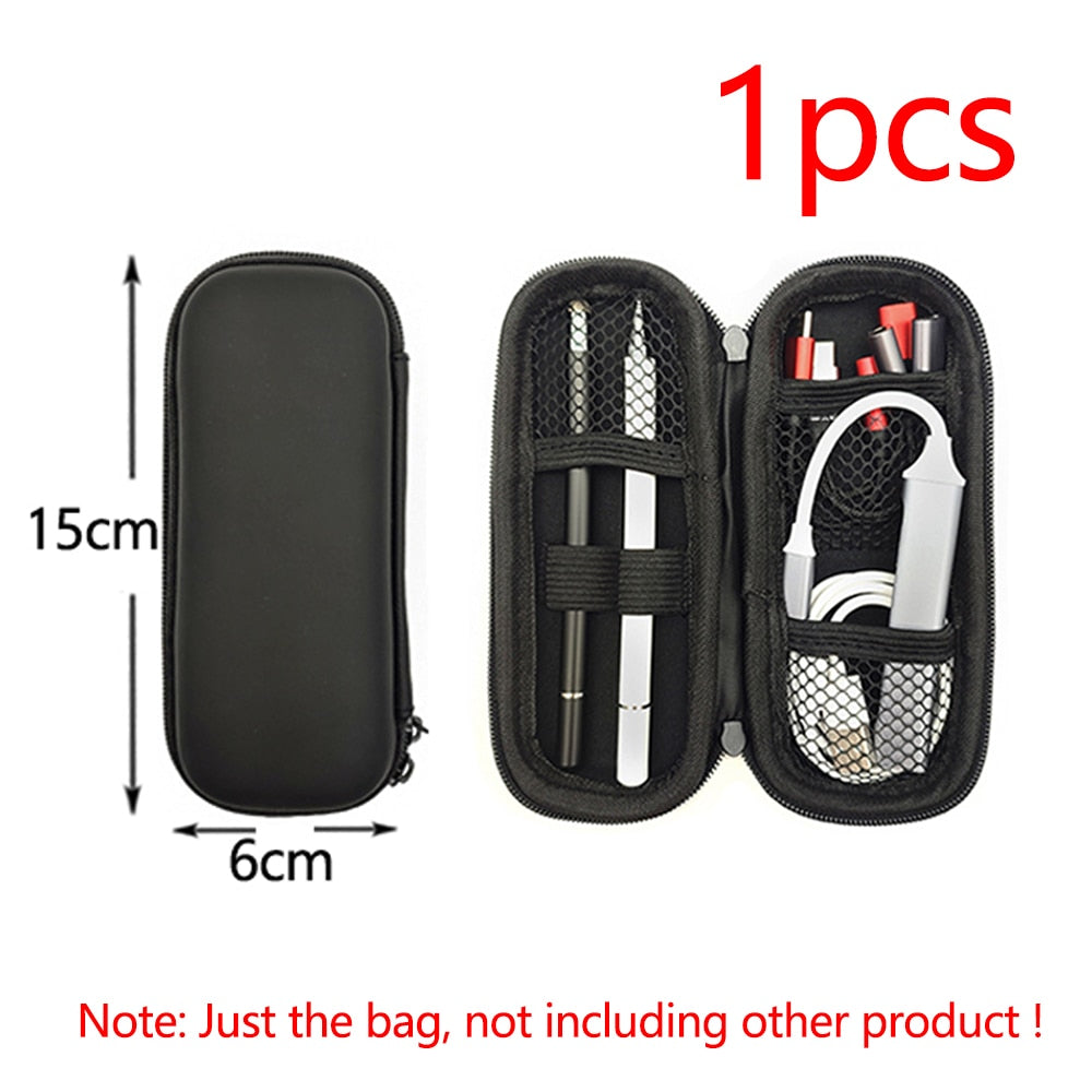 Earphone Data Storage Bag Oval Square Rectangle Cable Organizer Bags Mini Zipper Pouch Tech Gadgets