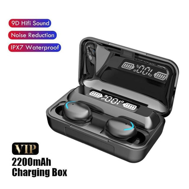 TWS Bluetooth Earphones 2200mAh Charging Box Wireless Headphone Fone Stereo Wireless Headset