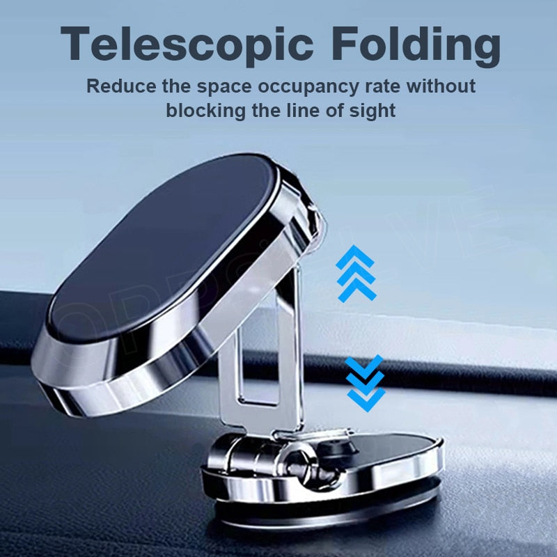 Magnetic Car Phone Holder Magnet Mount for iPhone, Xiaomi, Mi, Huawei and Samsung